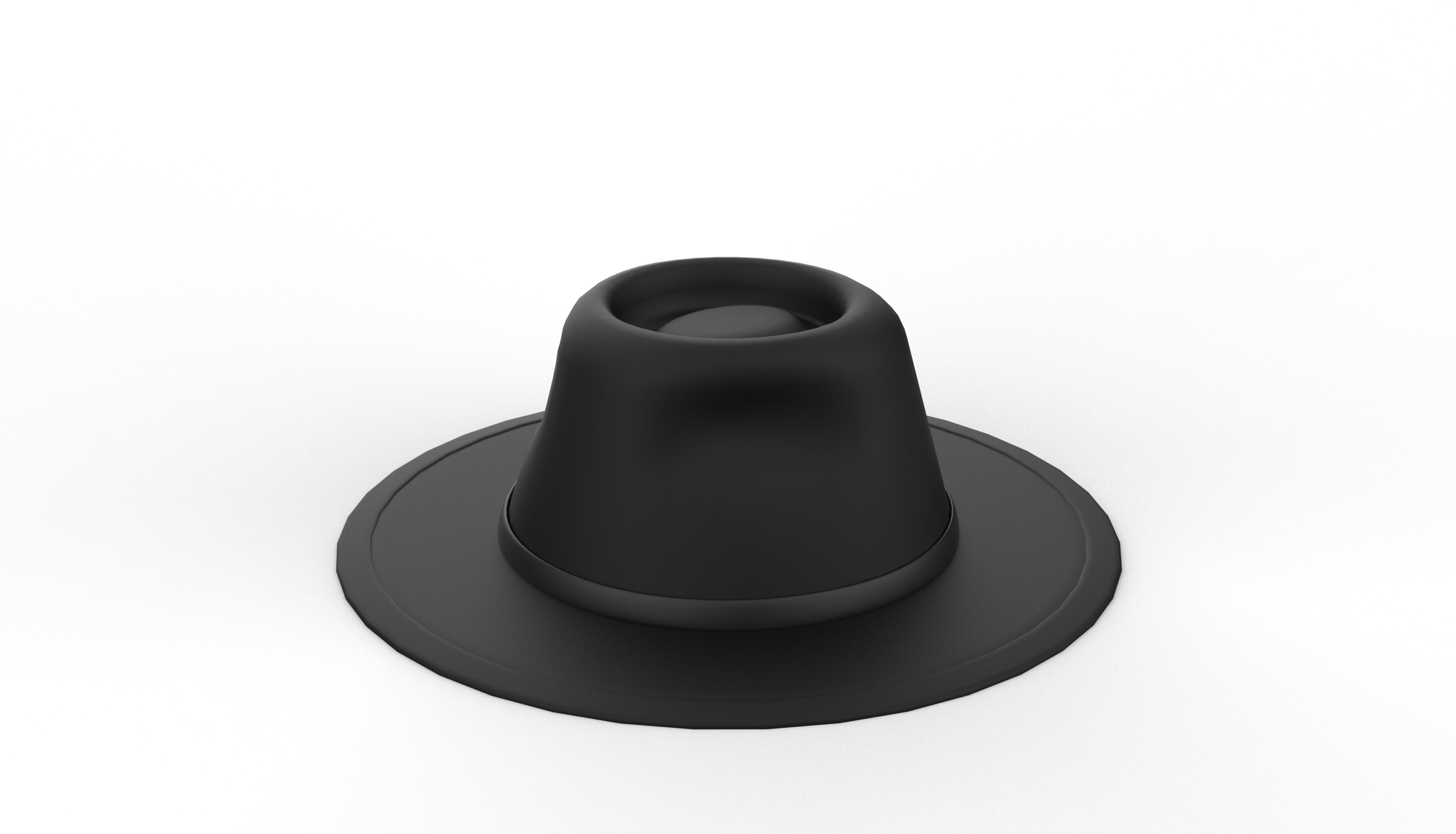 hat model 3D model_9