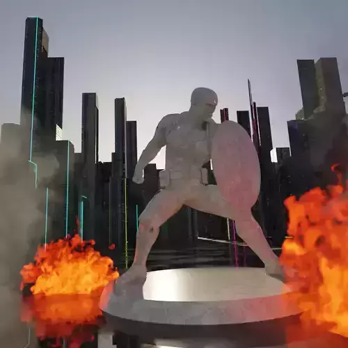 Captain America 3D Figurine File