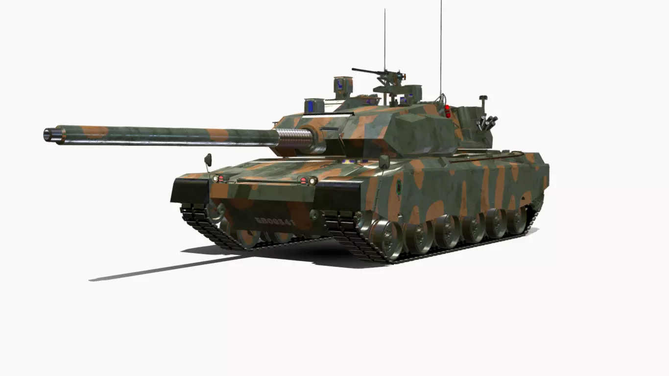 OSORIO EE T1 Low-poly 3D model_0