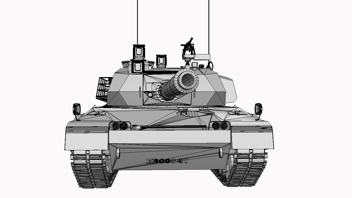 OSORIO EE T1 Low-poly 3D model_10