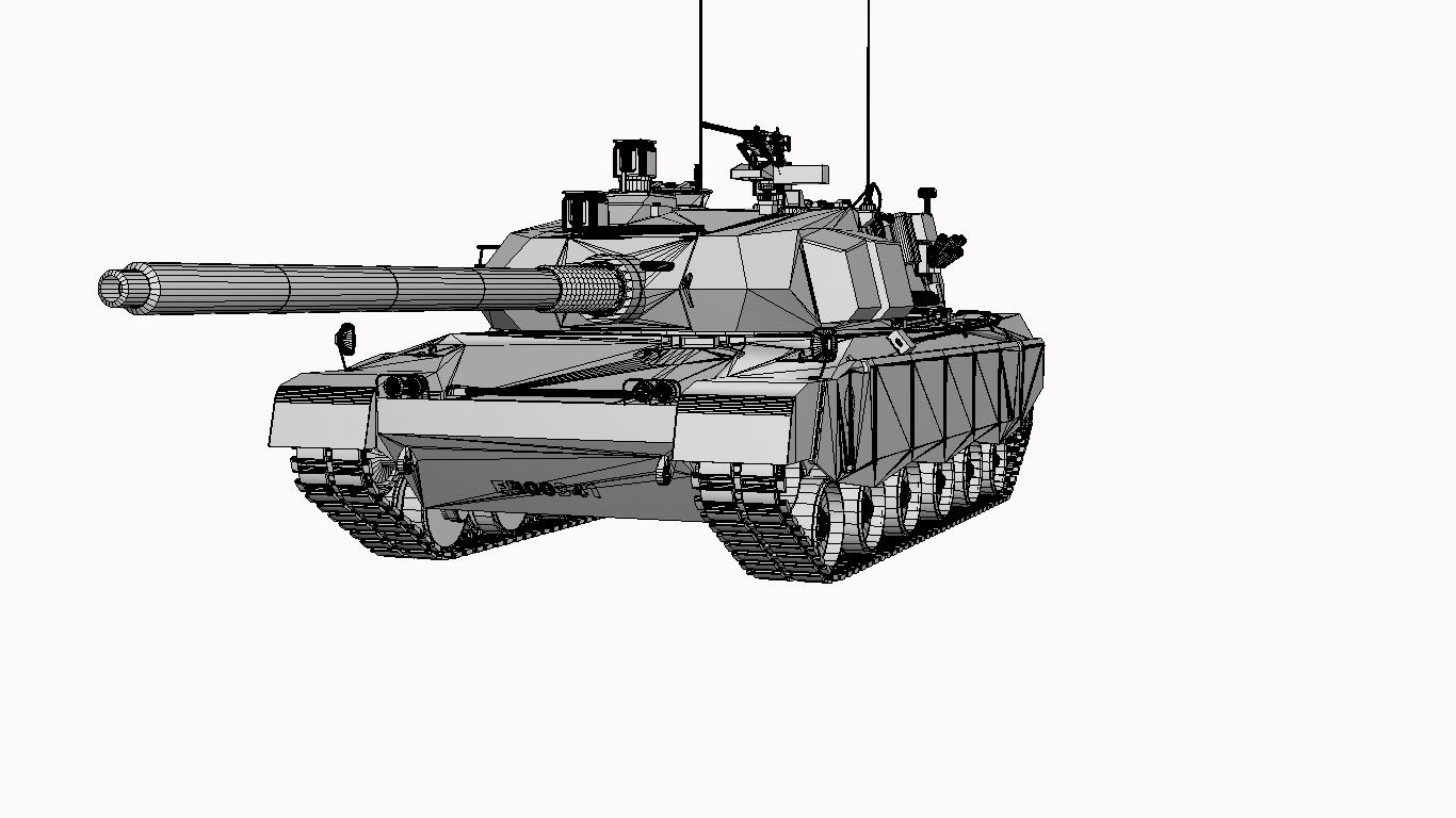 OSORIO EE T1 Low-poly 3D model_9