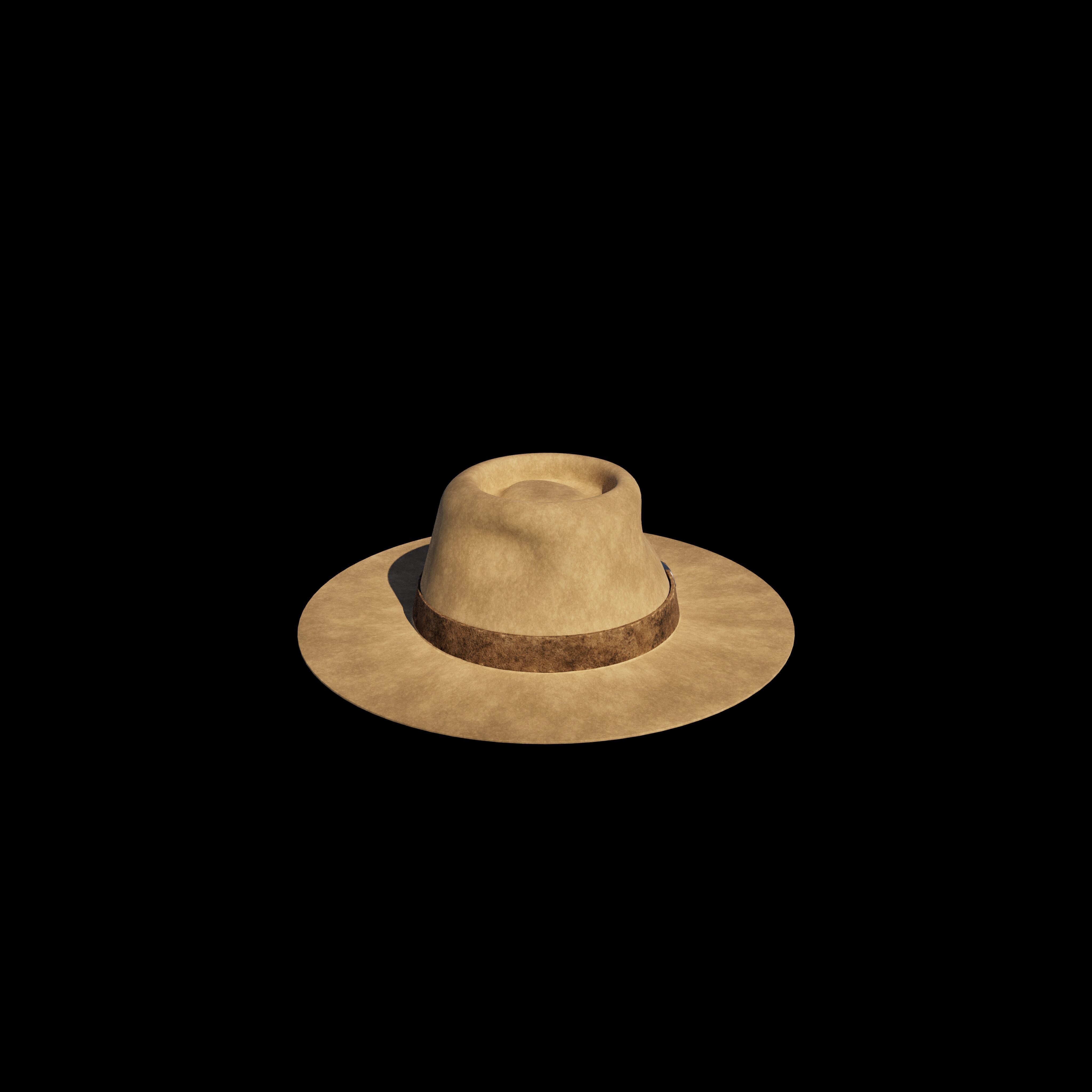 hat model 3D model_2