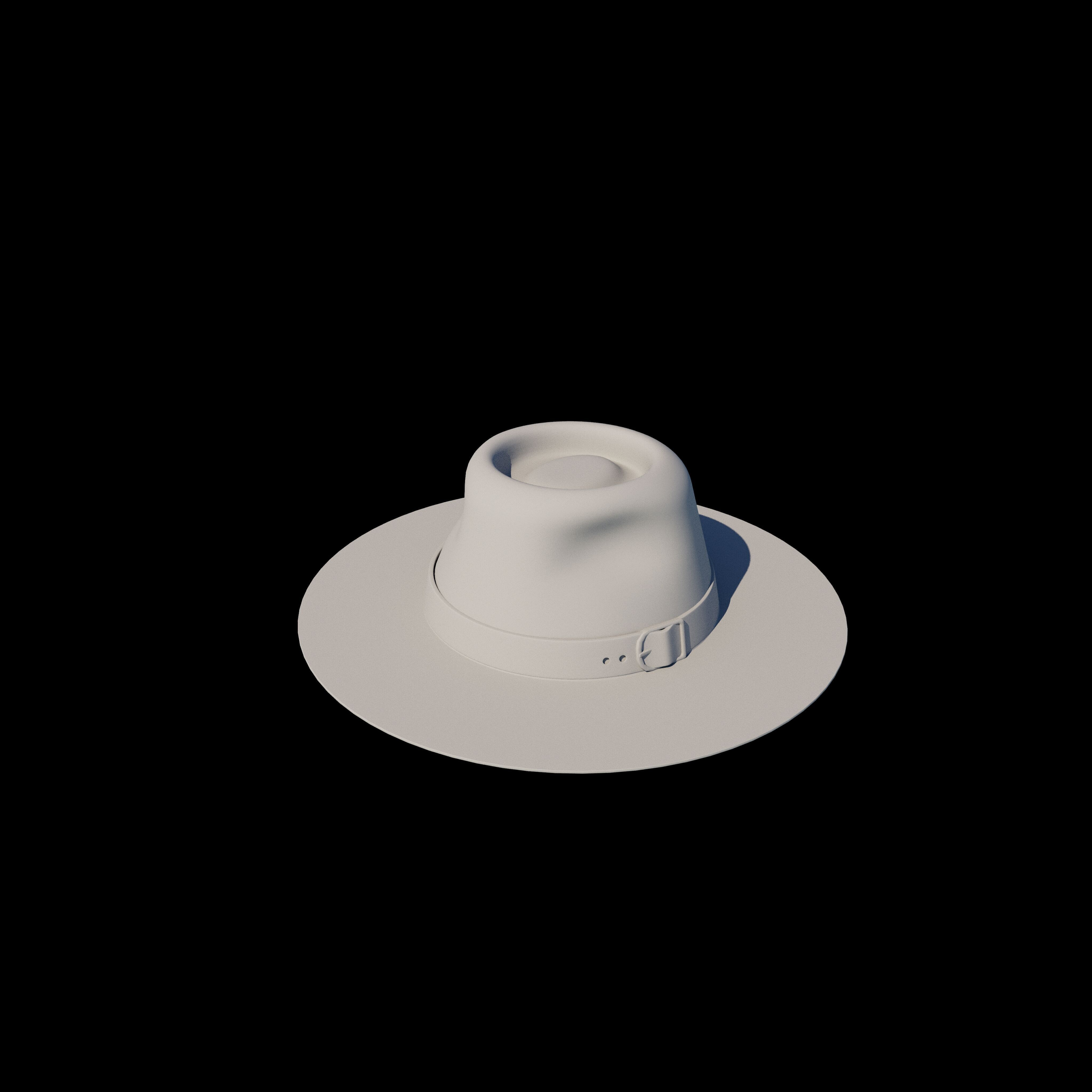 hat model 3D model_9