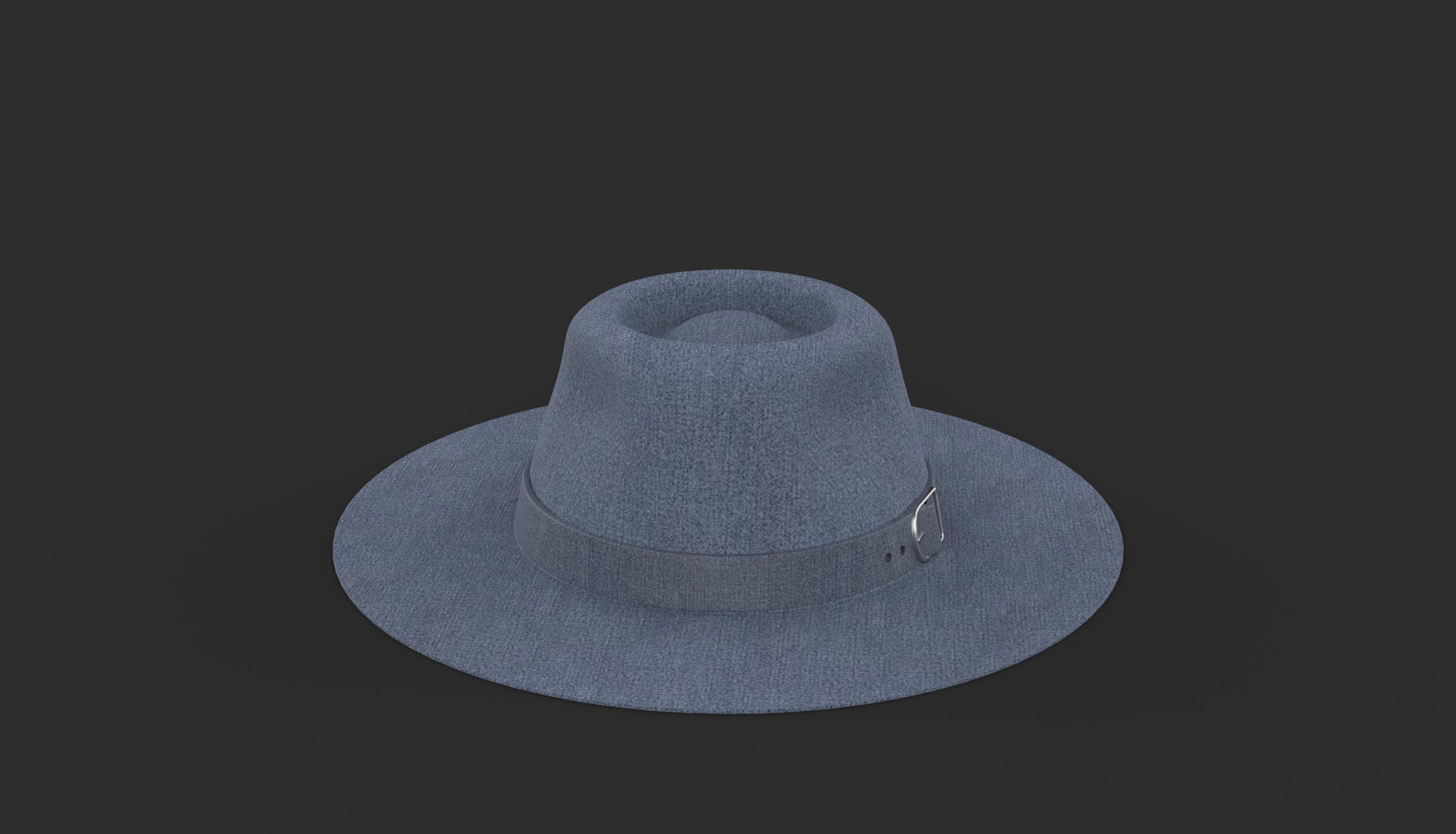 hat model 3D model_3