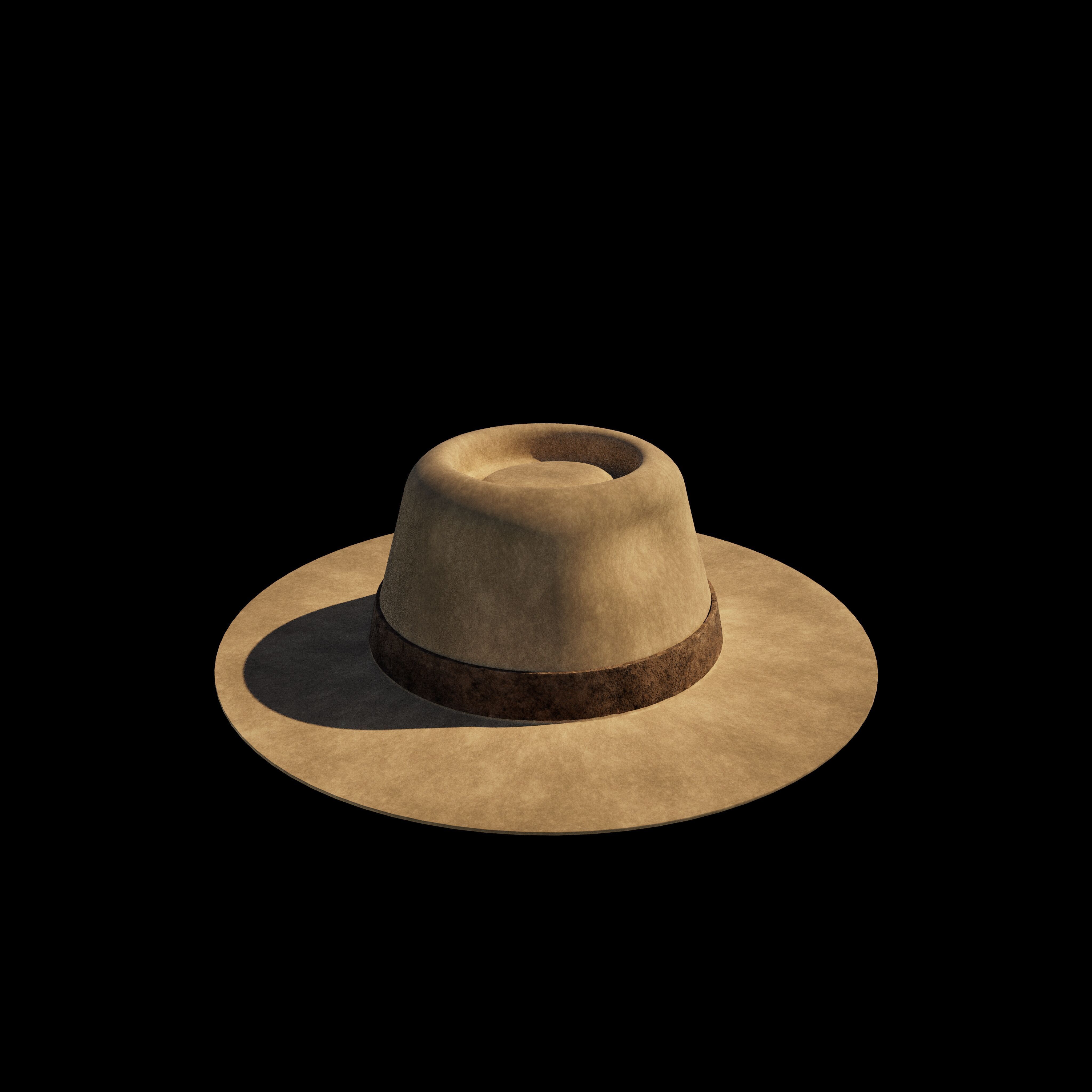 hat model 3D model_8