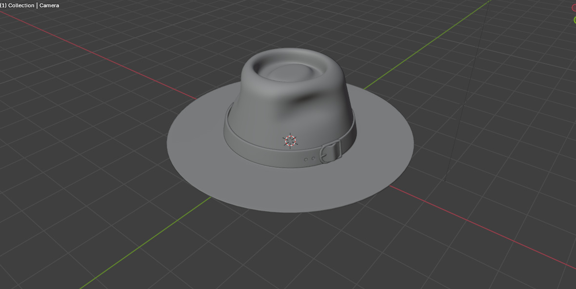 hat model 3D model_14