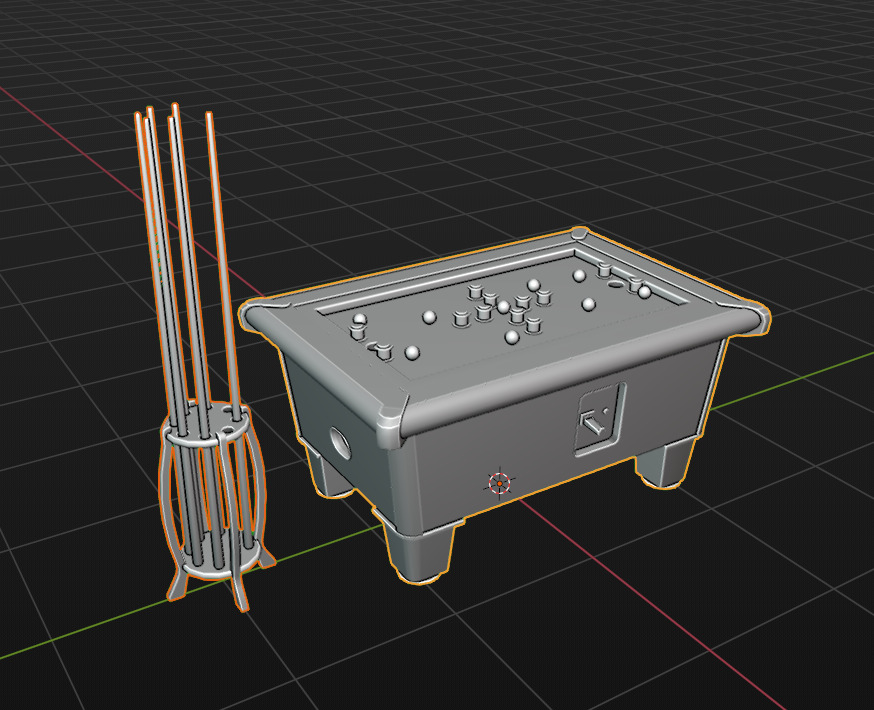 Arcade Machine 19 Low-poly 3D model_4