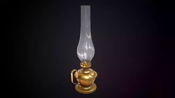 Vintage Kerosene Lamp