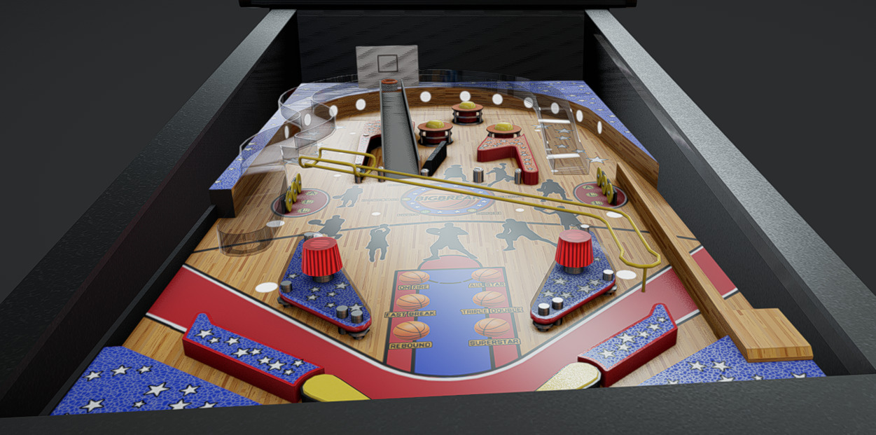 Arcade Machine 22 Low-poly 3D model_2