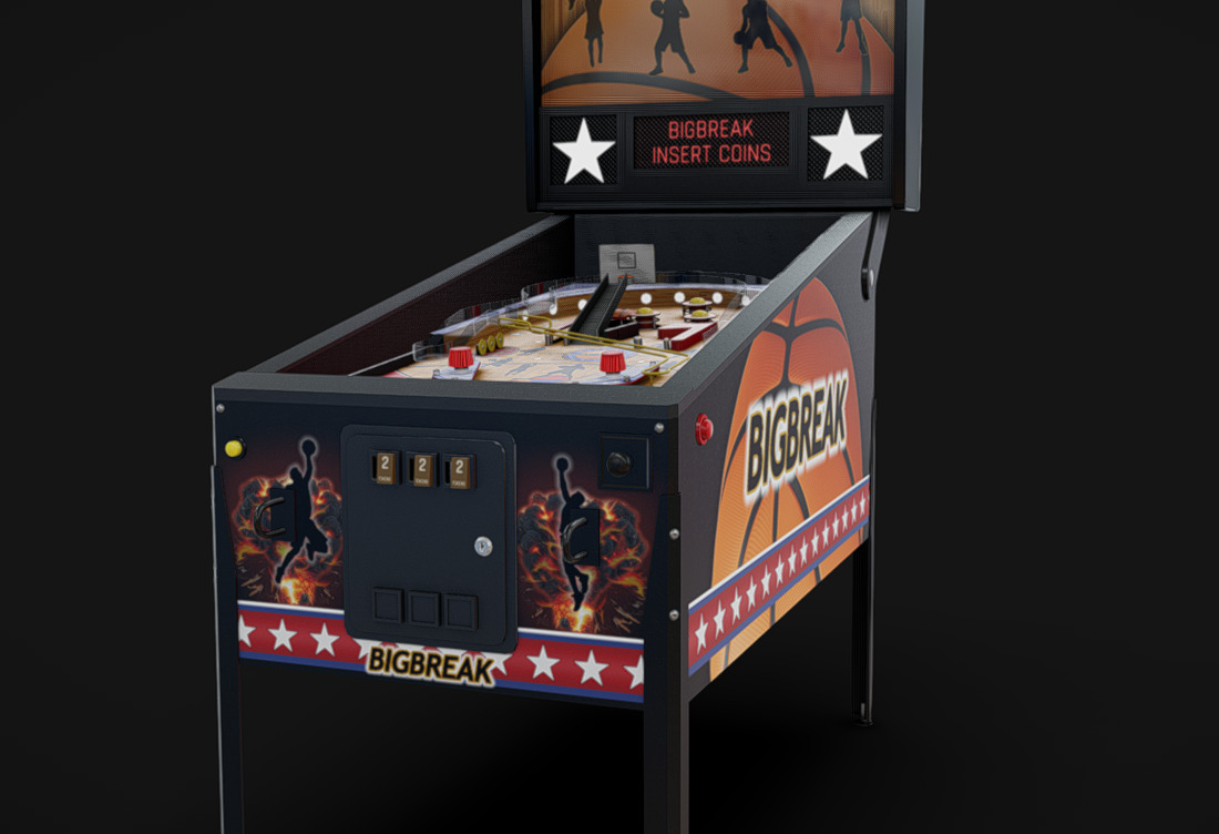 Arcade Machine 22 Low-poly 3D model_4