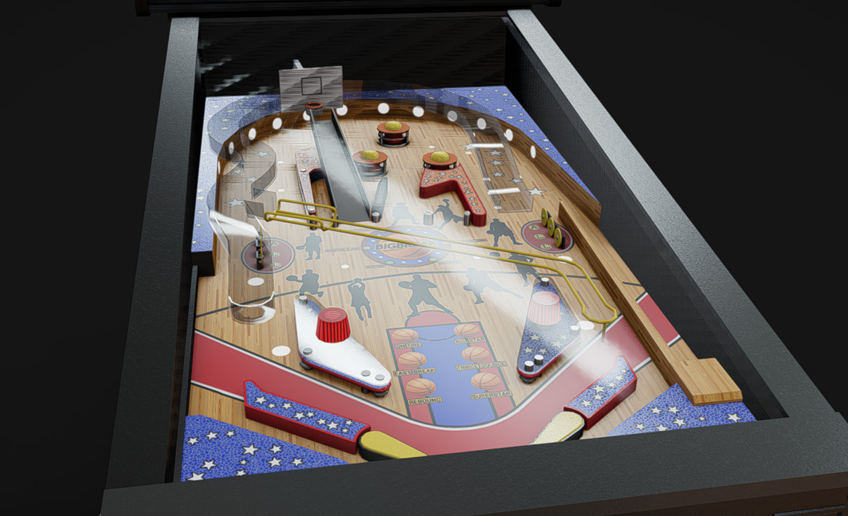 Arcade Machine 22 Low-poly 3D model_3