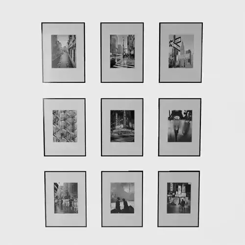 Black and white photographs of the city - Wall Art