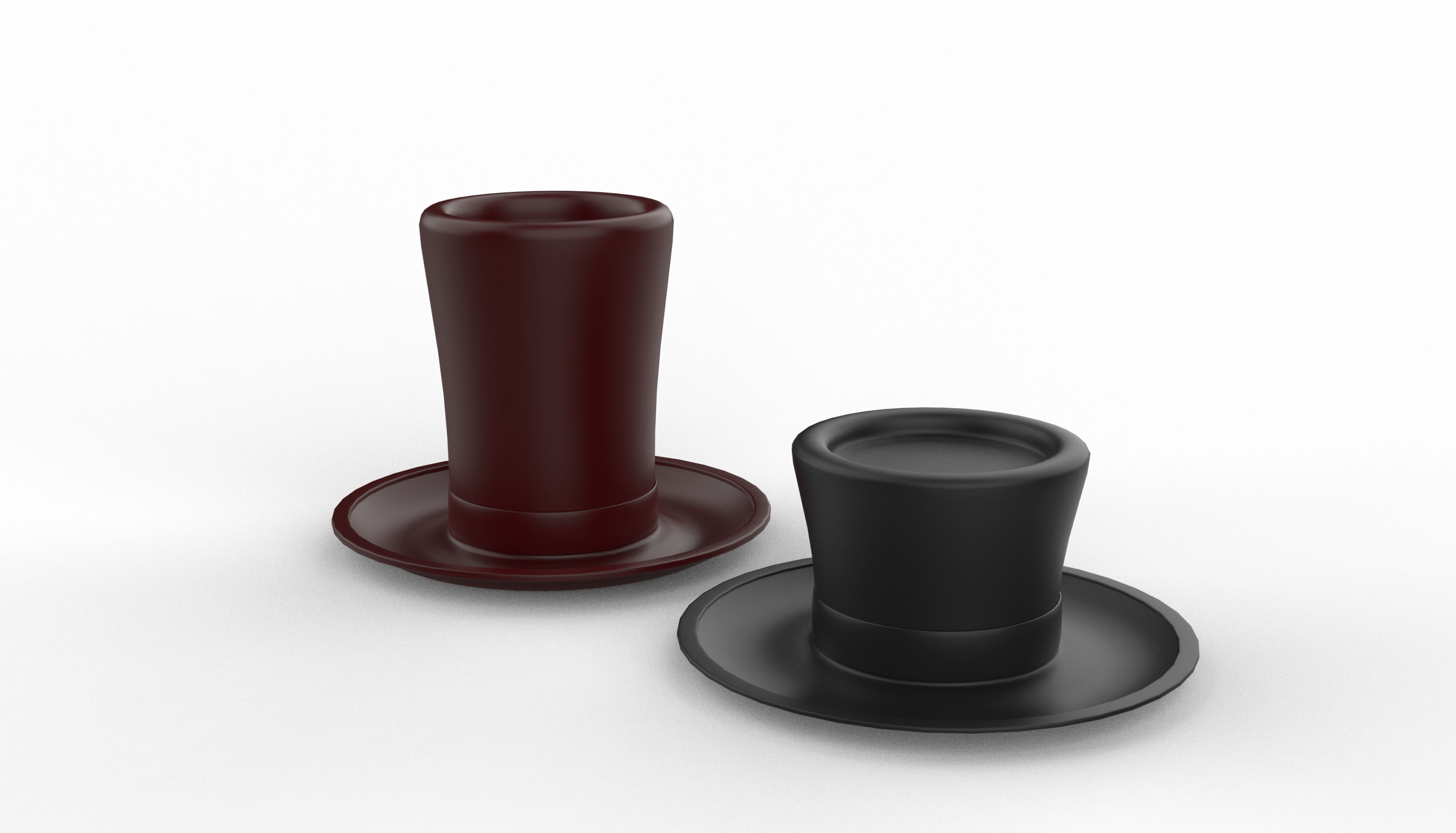 top hat 3D model_10