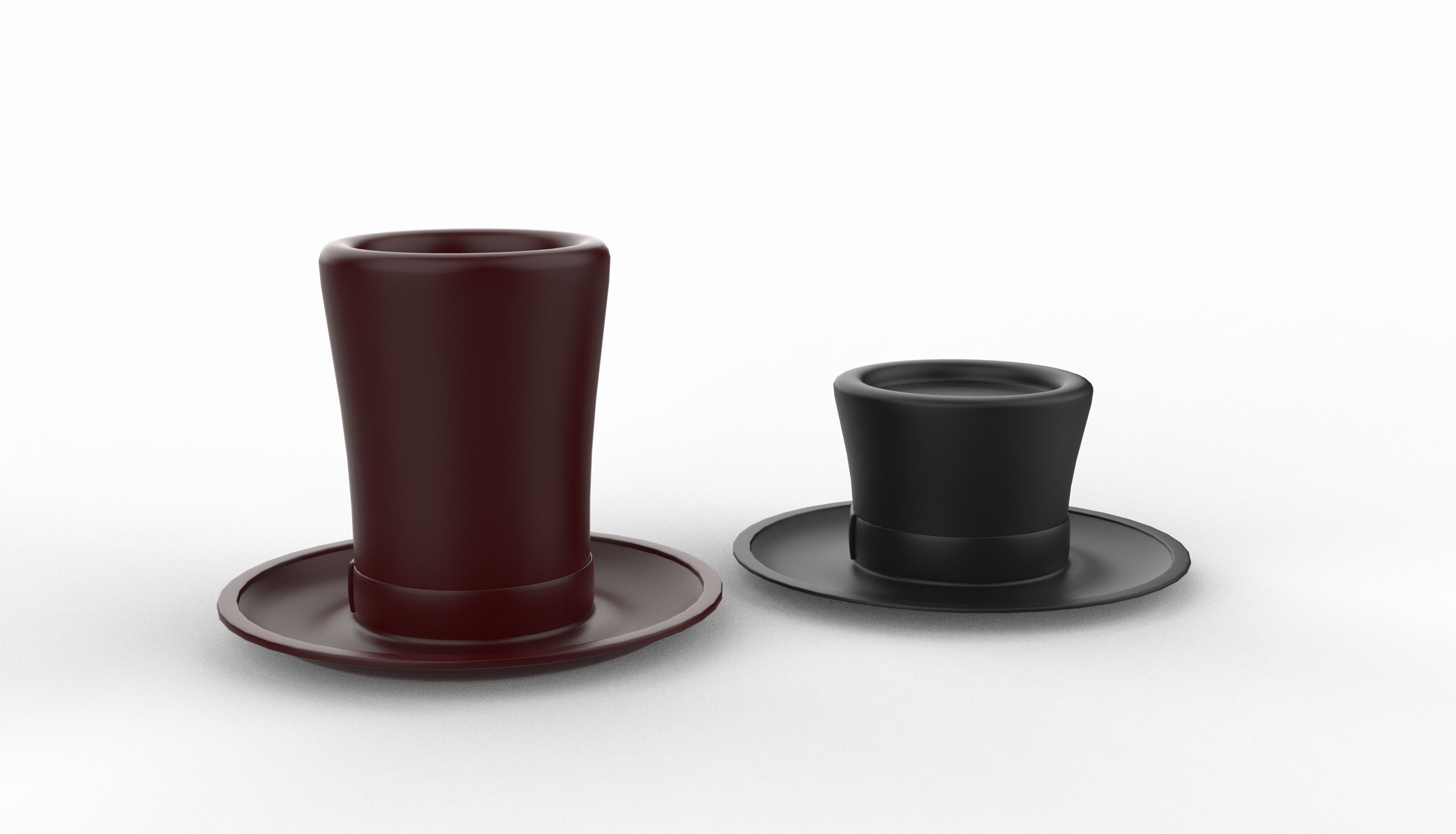 top hat 3D model_11