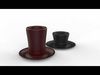 top hat  3D model_1