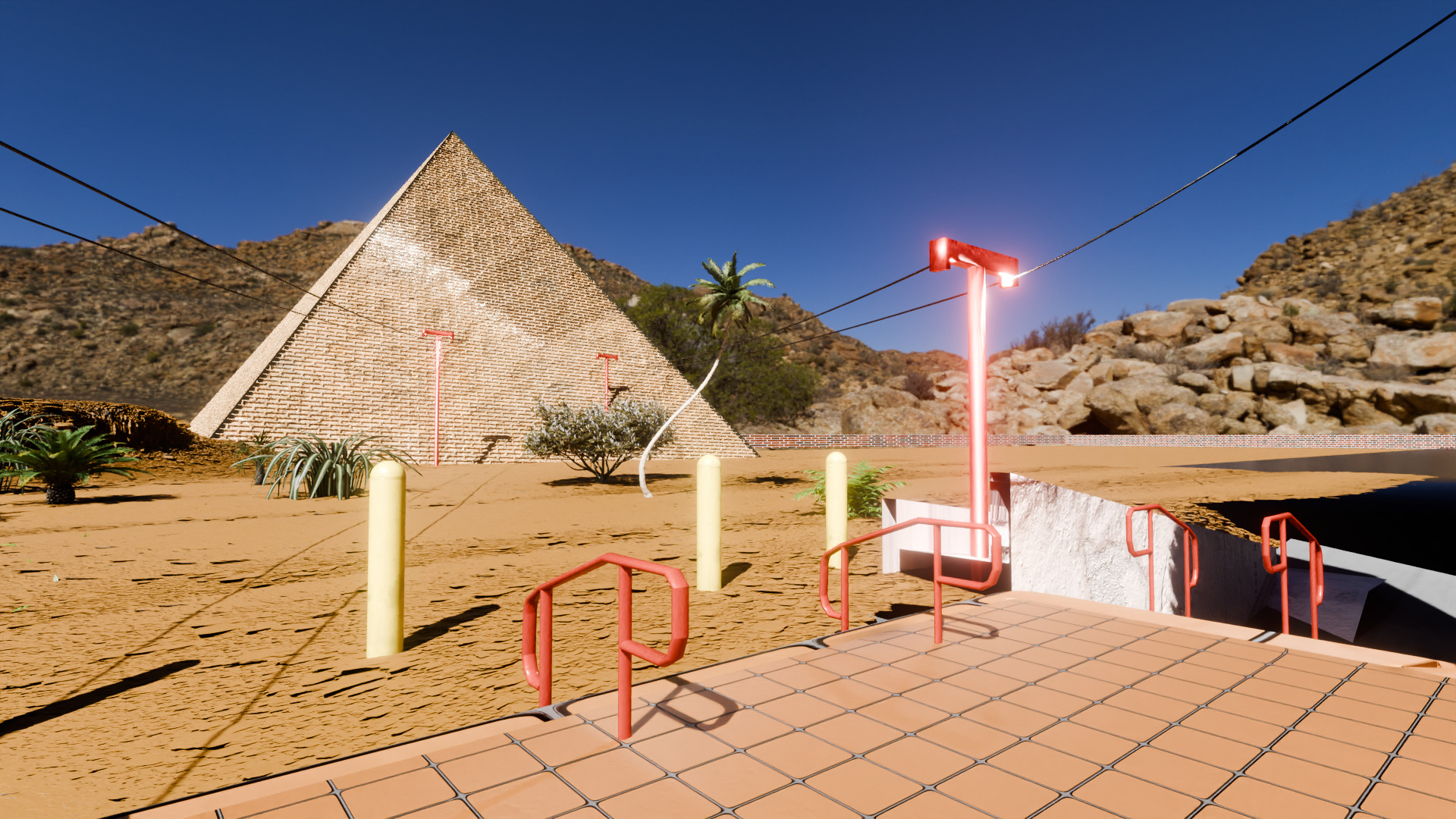 An Adventure Club Low-poly 3D model_3