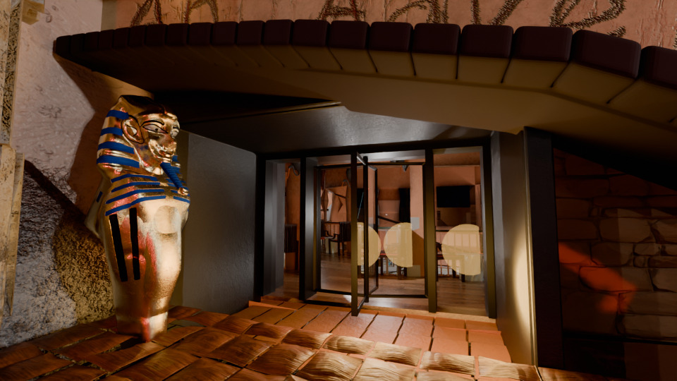 An Adventure Club Low-poly 3D model_6