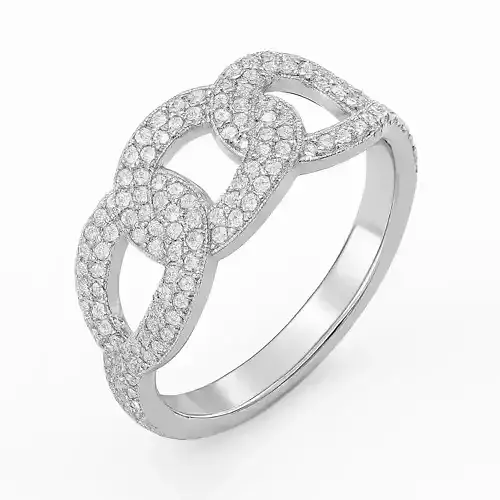 3D Diamond Ring Model 
