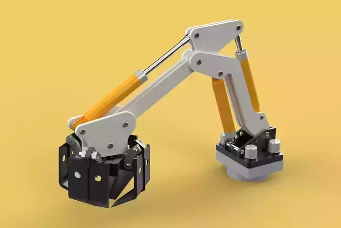 MOUNTED ATTACHMENT ARM CRANE TRUCK BULLDOZER EXCAVATOR TRACTOR