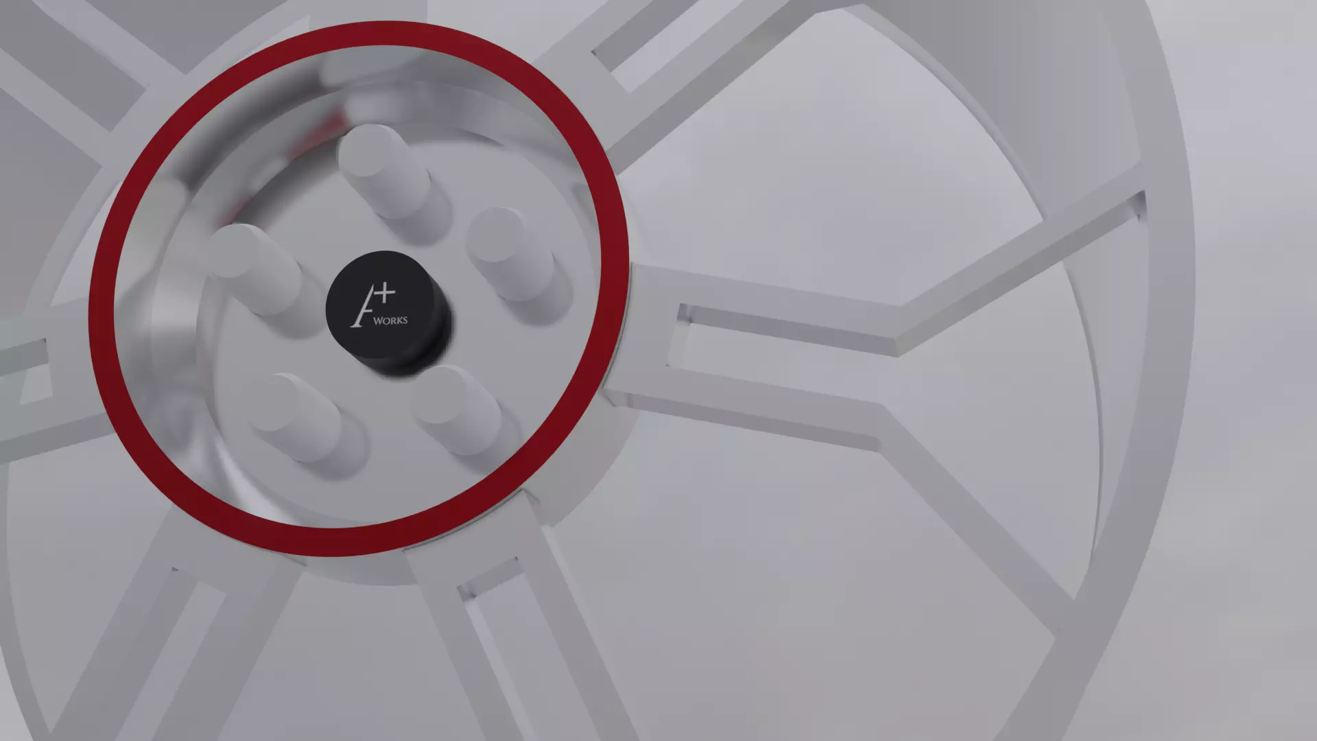 A plus F7-R Low-poly 3D model_7