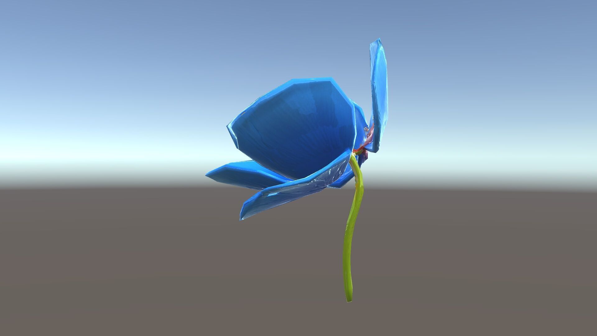 Blue Poppy Flower Model Pack for Realistic Scenes Low-poly 3D model_19