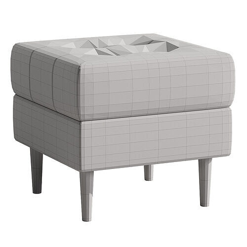 Pouf Citeno 3D model 6