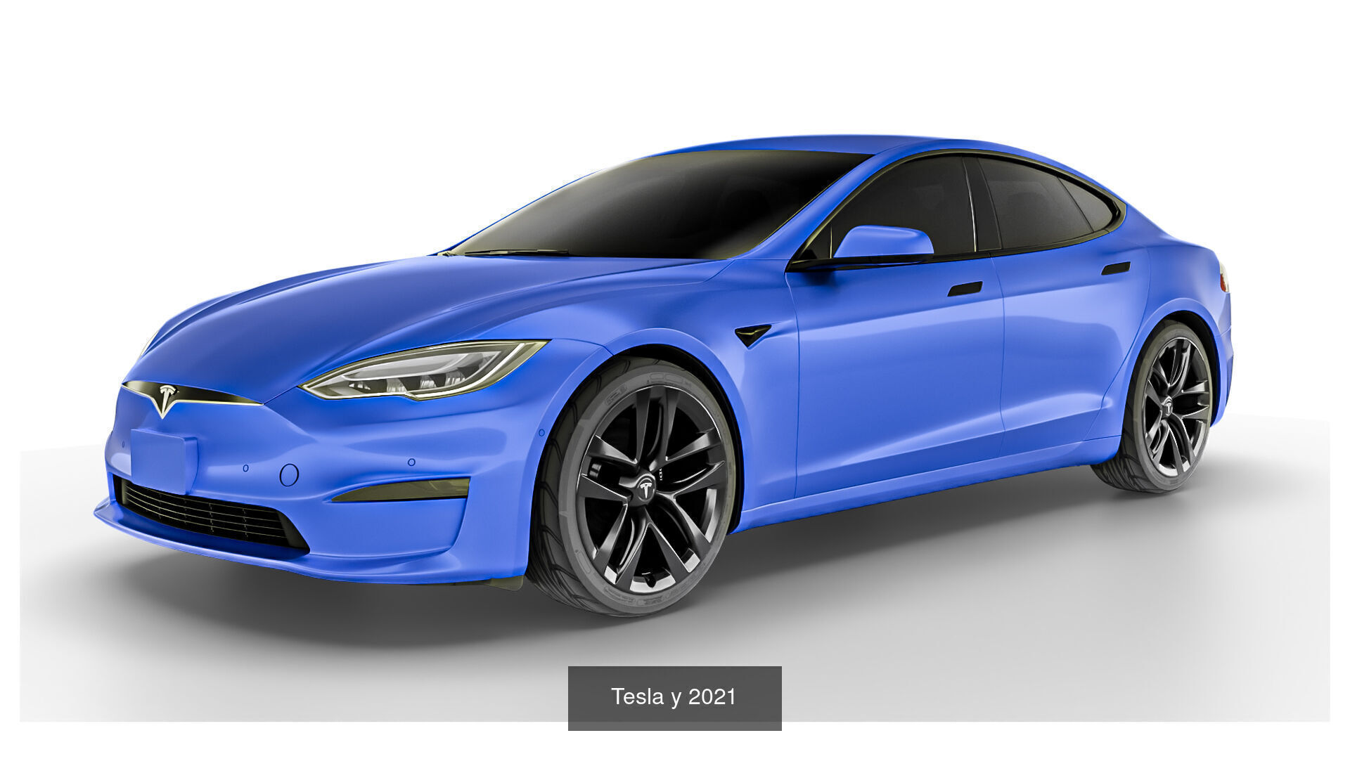Tesla 3 cars 3D Model Collection_3