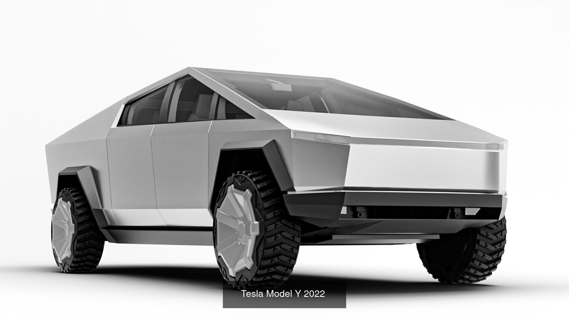 Tesla 3 cars 3D Model Collection_2