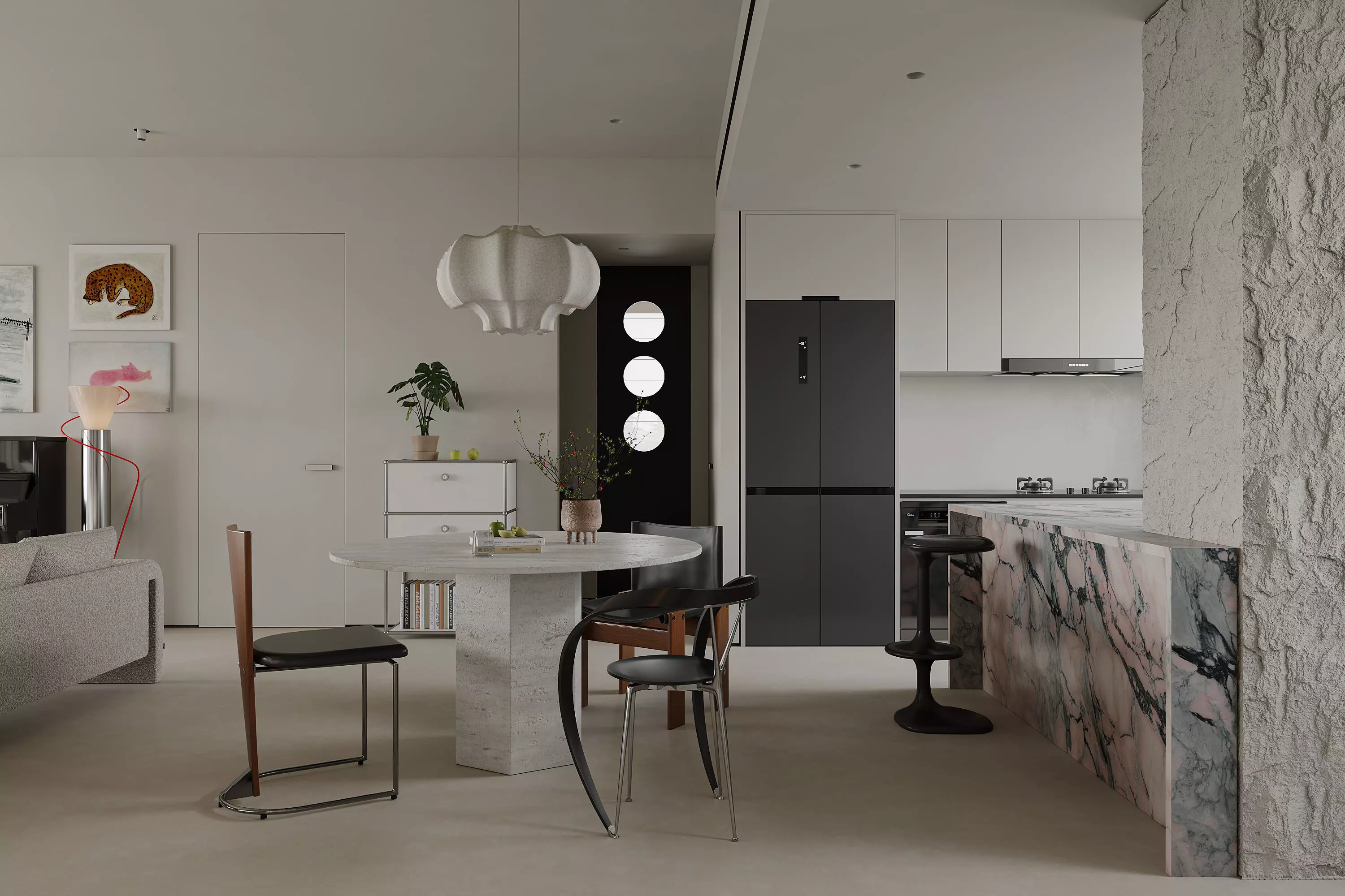 Modern Apartment Interior 3D model