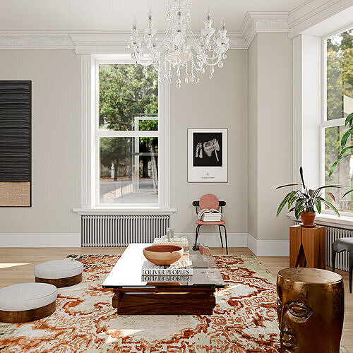 Art style apartment interior scene 3D model 4
