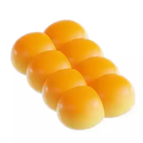 3D Classic Bread Roll 3D model