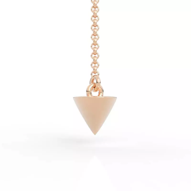 Geometric Triangle Pendant Free 3D print model