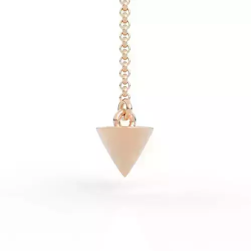  Geometric Triangle Pendant