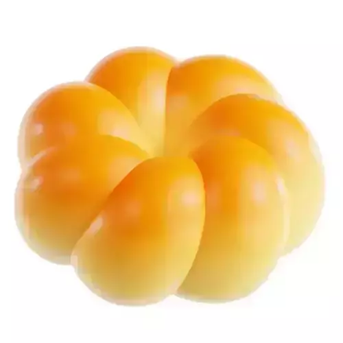 3D Traditional Challah Bread