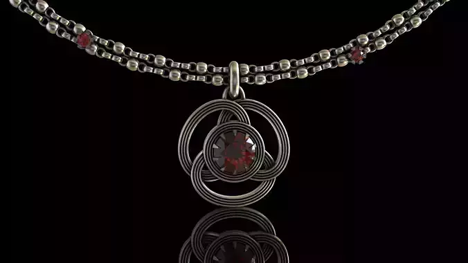 Rhaenyra Targaryen pendant 3D print model