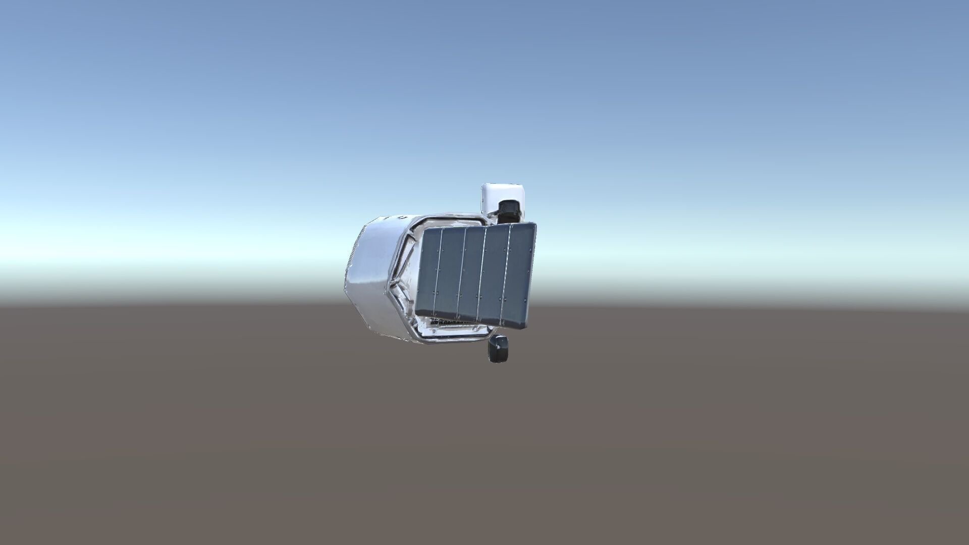 Satellite Model Pack with Detailed Panels and Equipment Low-poly 3D model_15