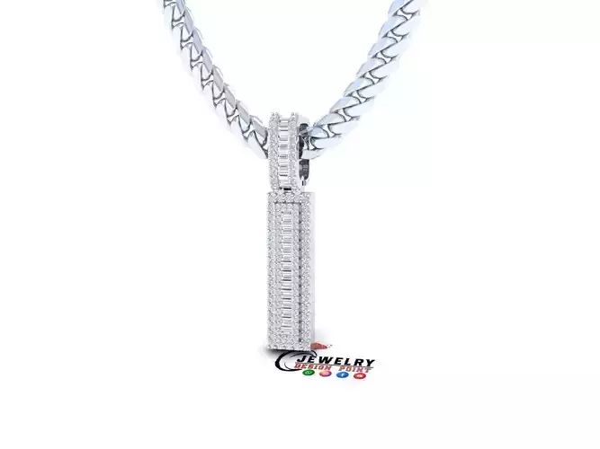 Custom Initial I Letter Diamond  A to Z Alphabet Bug Necklace