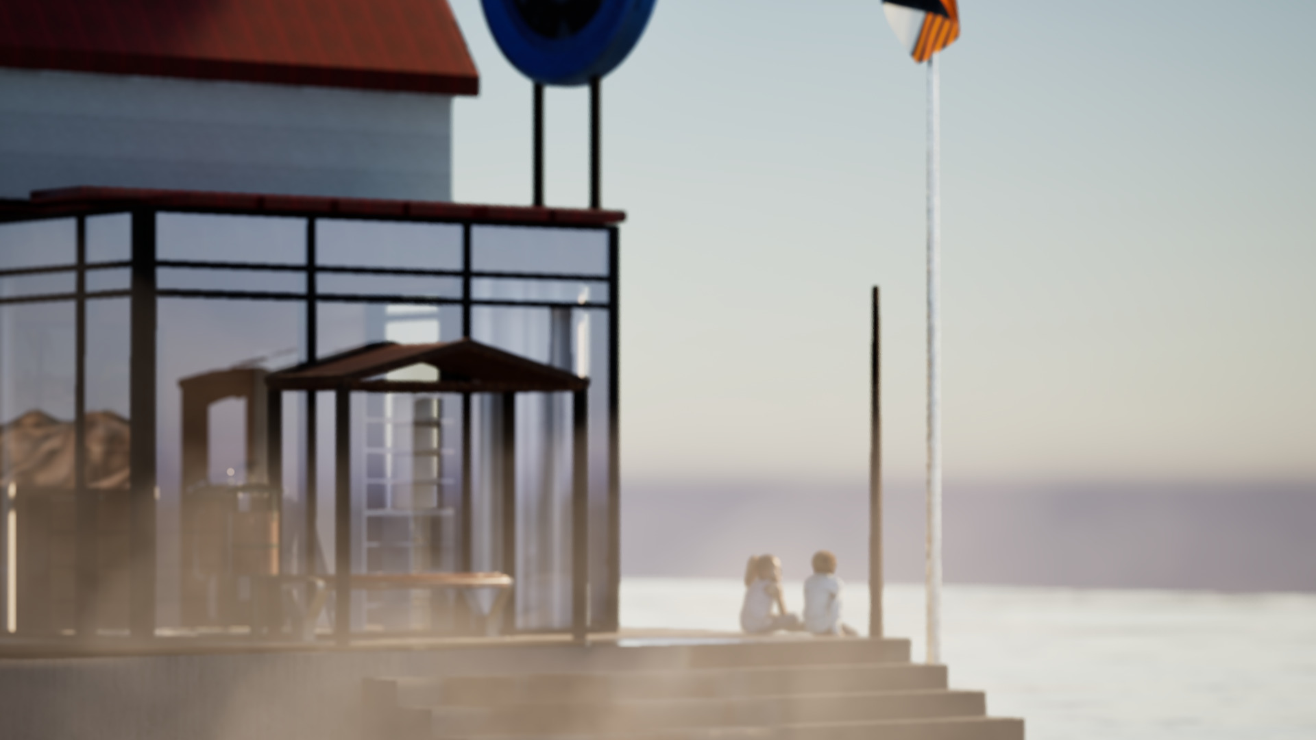 sea house model 3D model_3