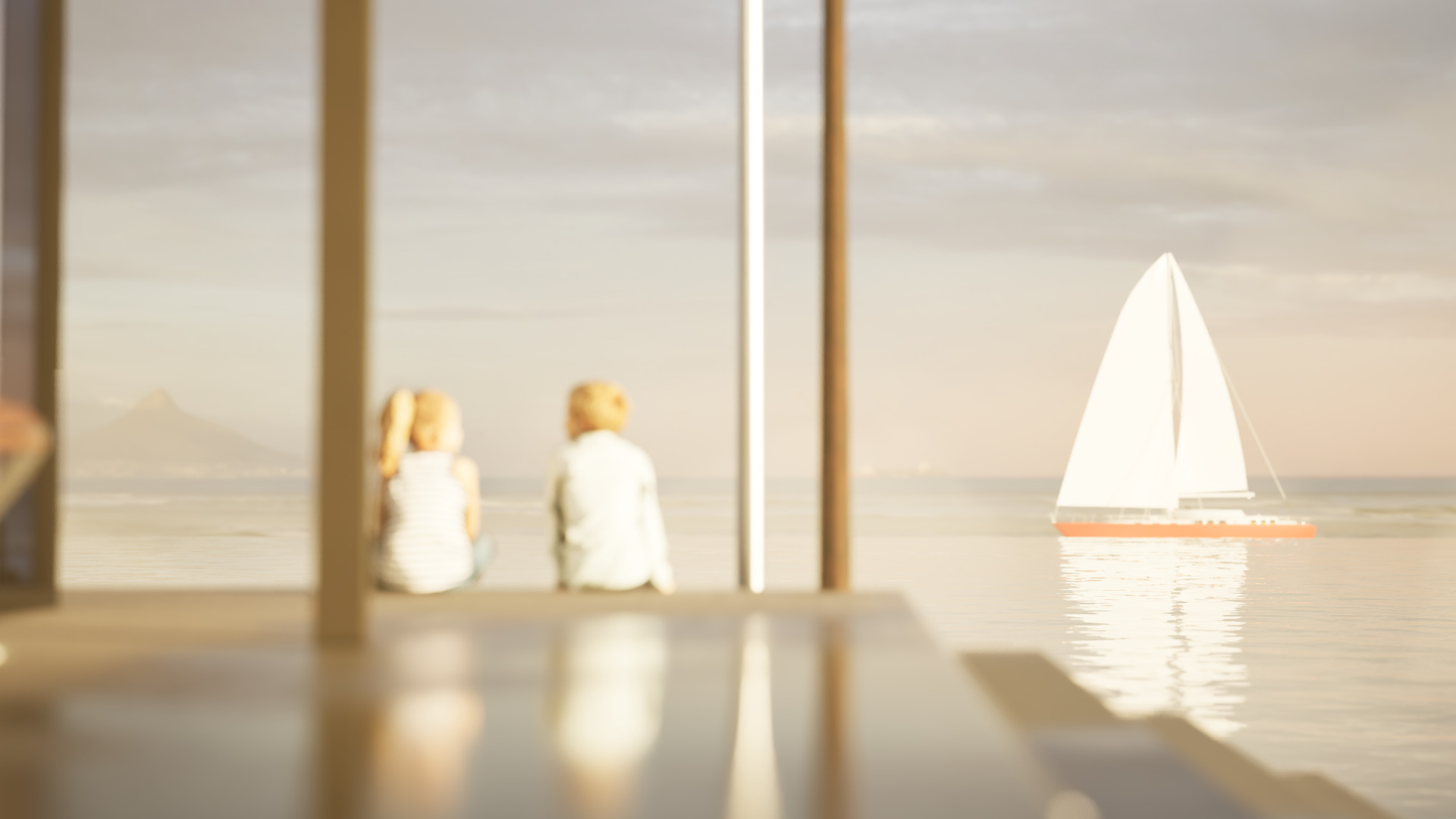 sea house model 3D model_4