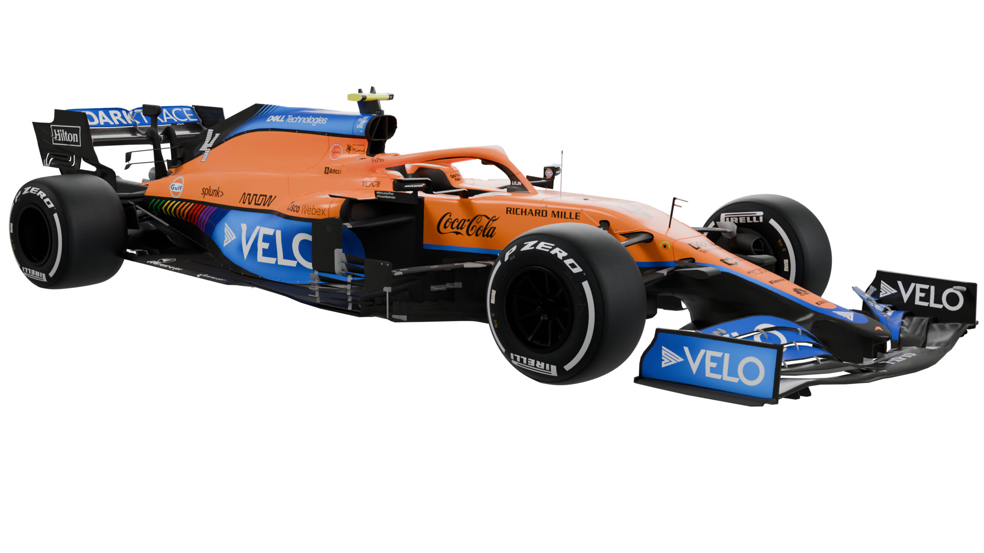 F1 2021 McLaren MCL35M 3D model_6