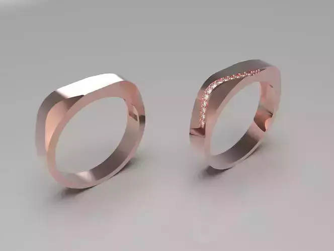 couple wedding ring cr0036