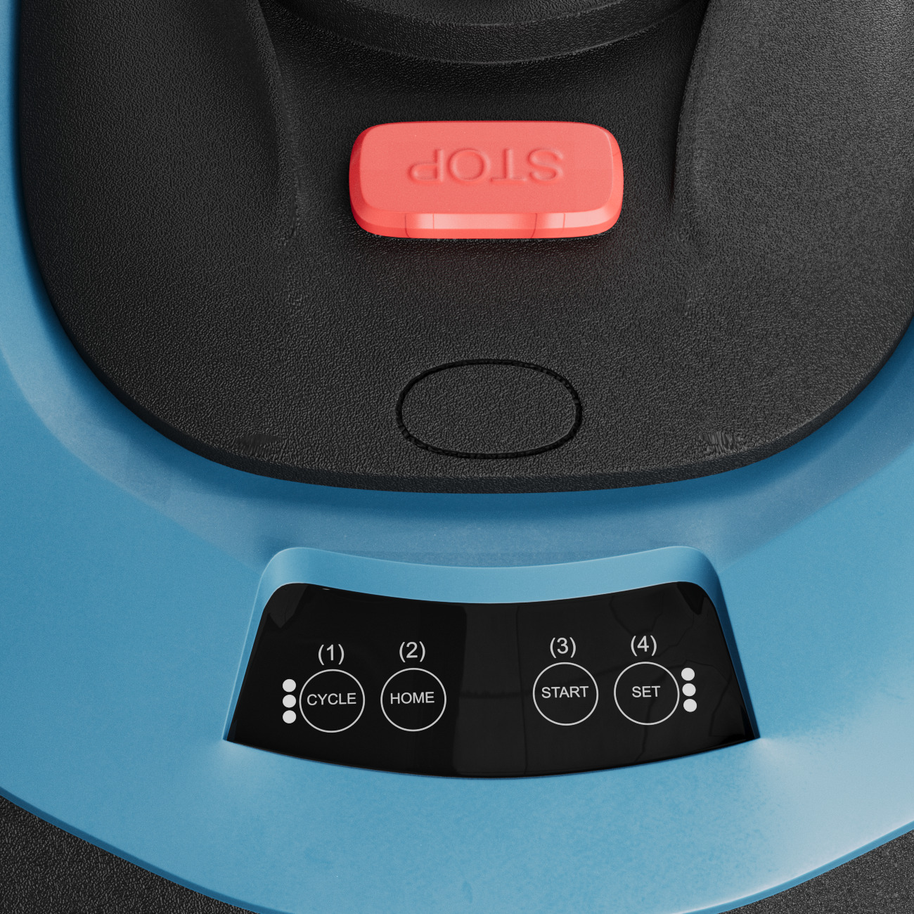 SENIX robot lawn mower 3D model_4