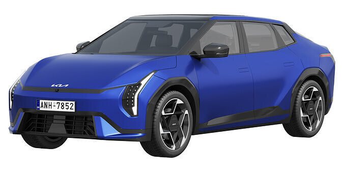 Kia EV4 GT-Line 2026 3D model