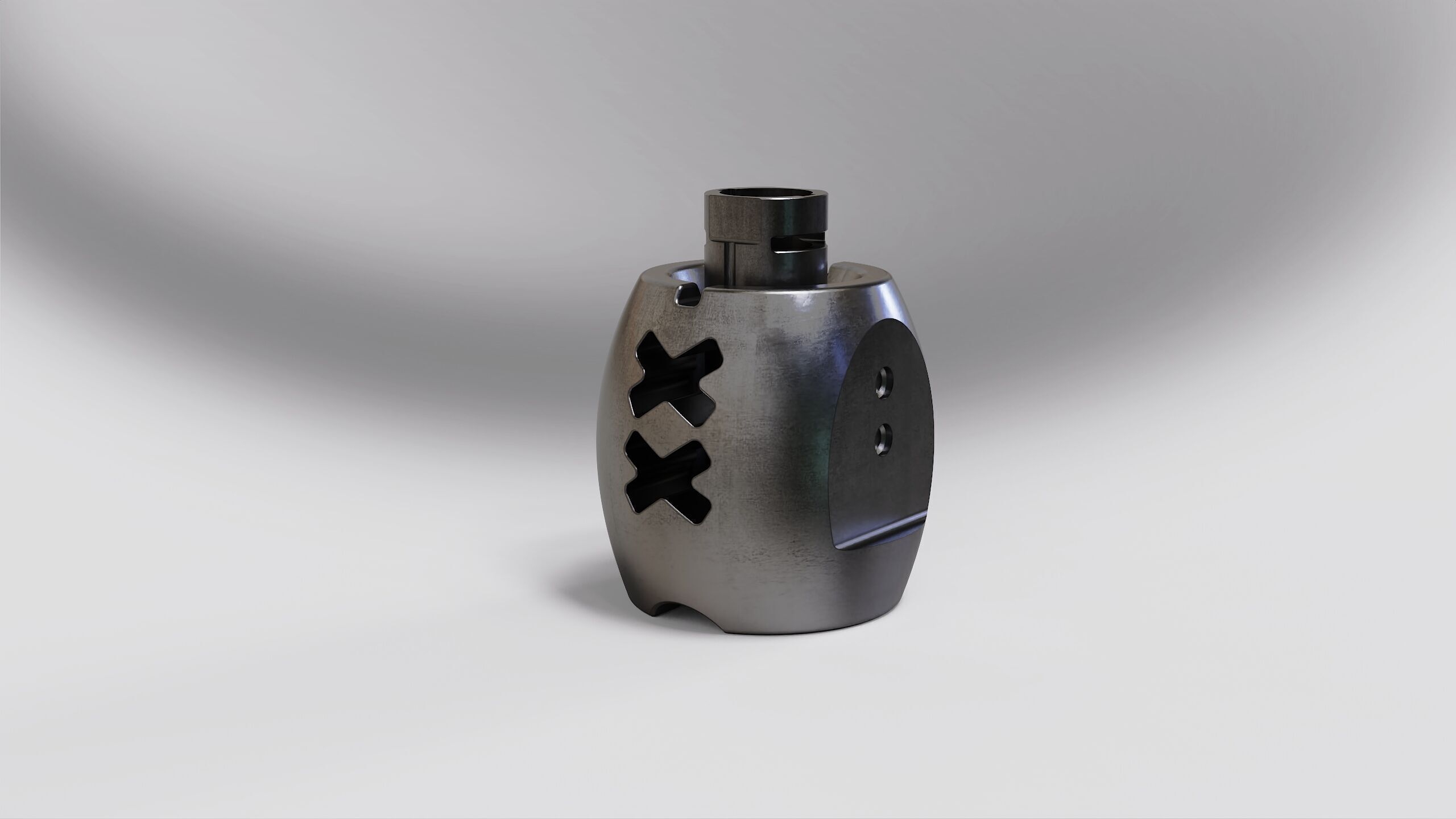 muzzle brake vol13 3D model_1