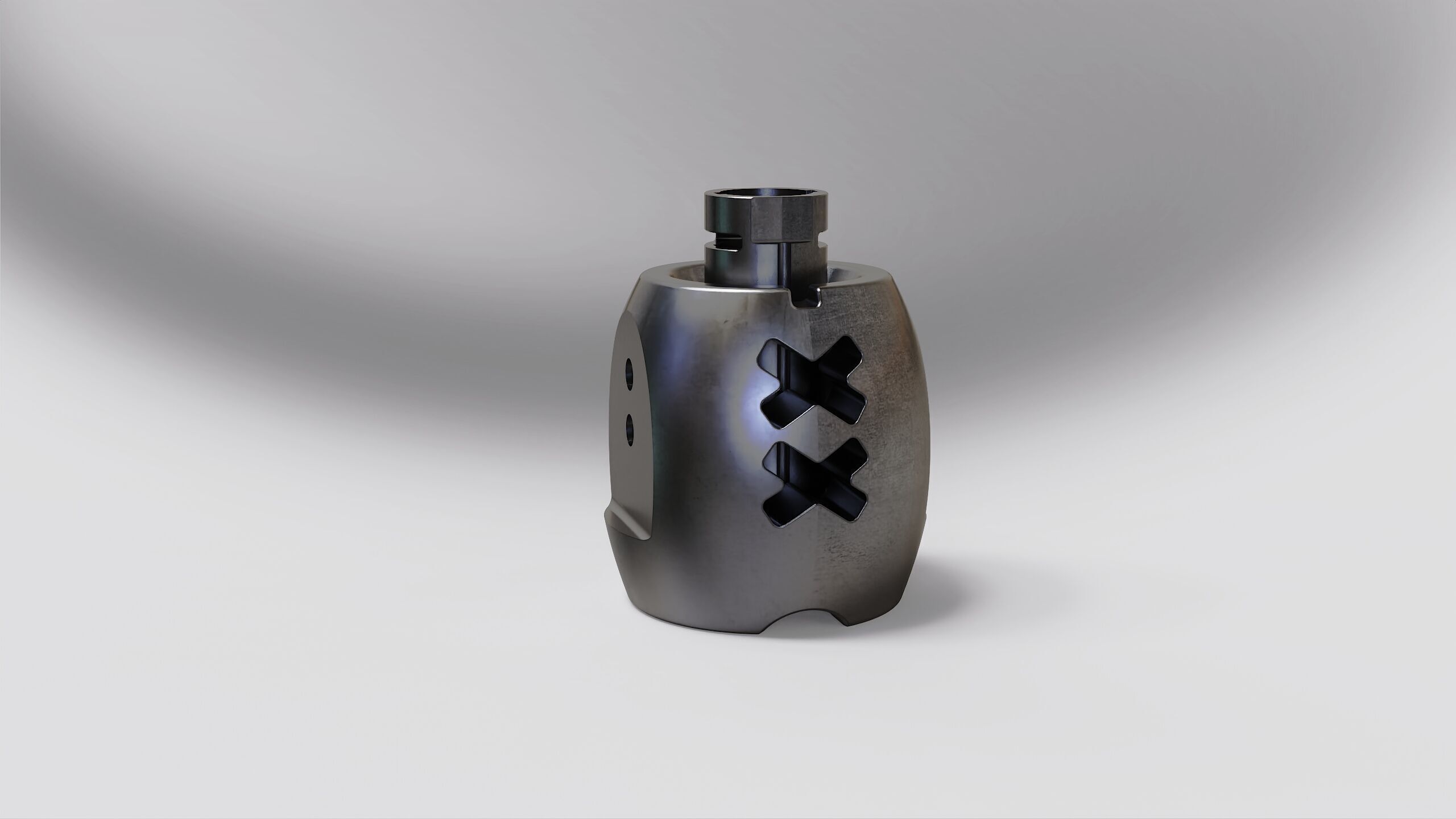 muzzle brake vol13 3D model_3