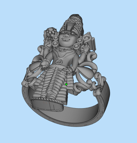 balaji ring Free 3D print model_3