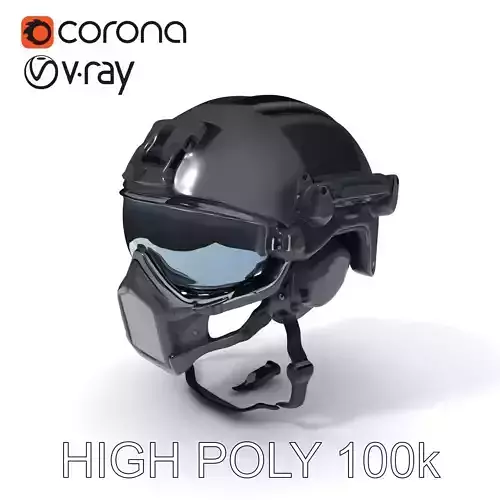 Advanced Tactical Helmet Model Pack