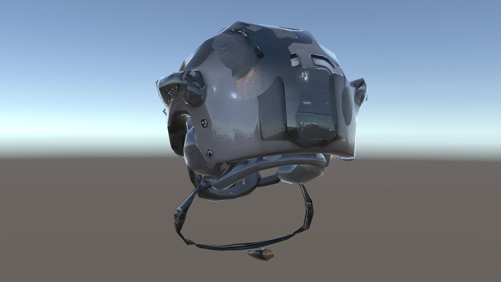 Advanced Tactical Helmet Model Pack Low-poly 3D model_32