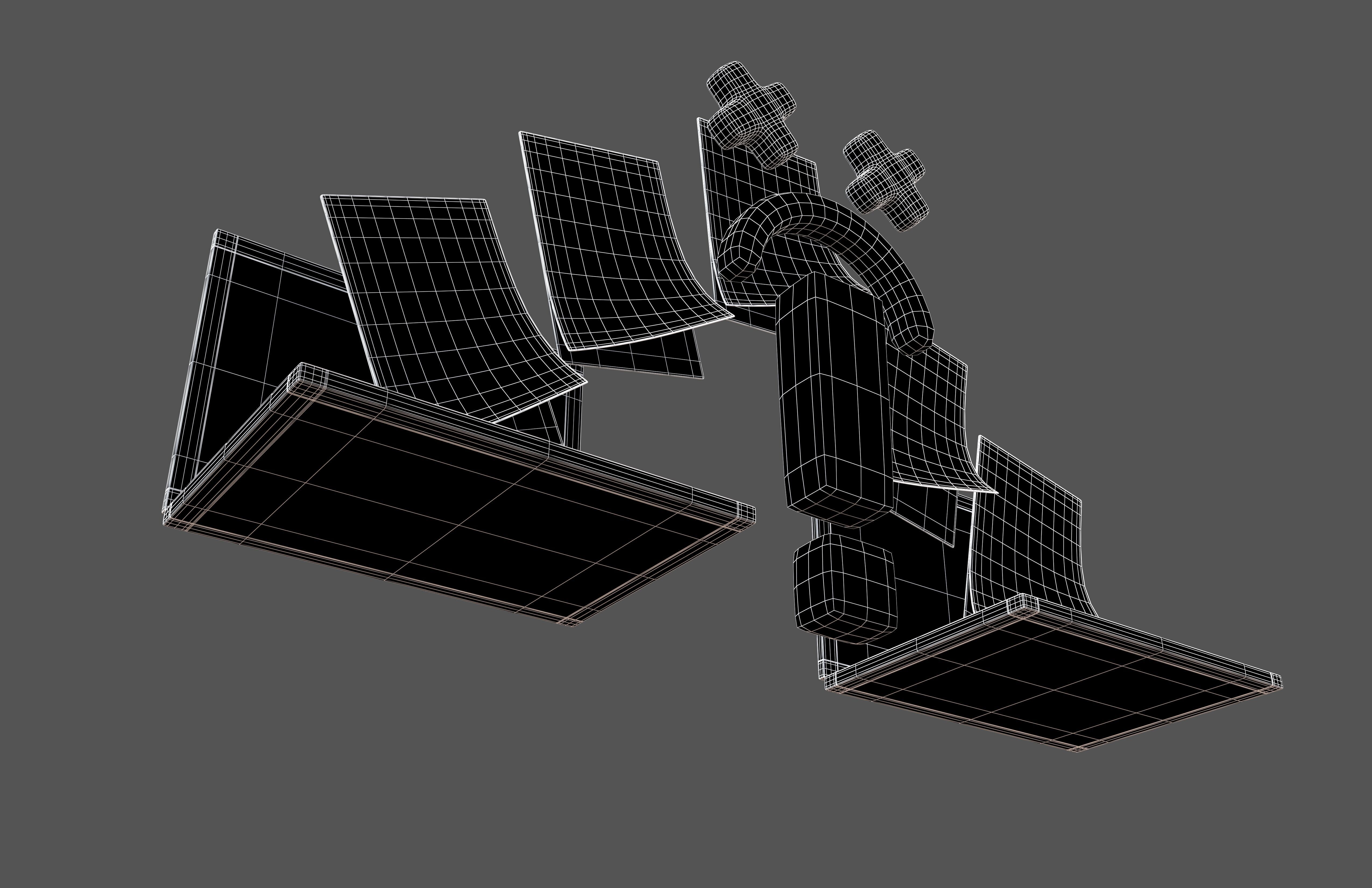 Files Transfer Error Icon v1 001 Low-poly 3D model_10