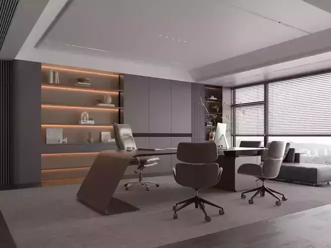 Office Interior 3D model